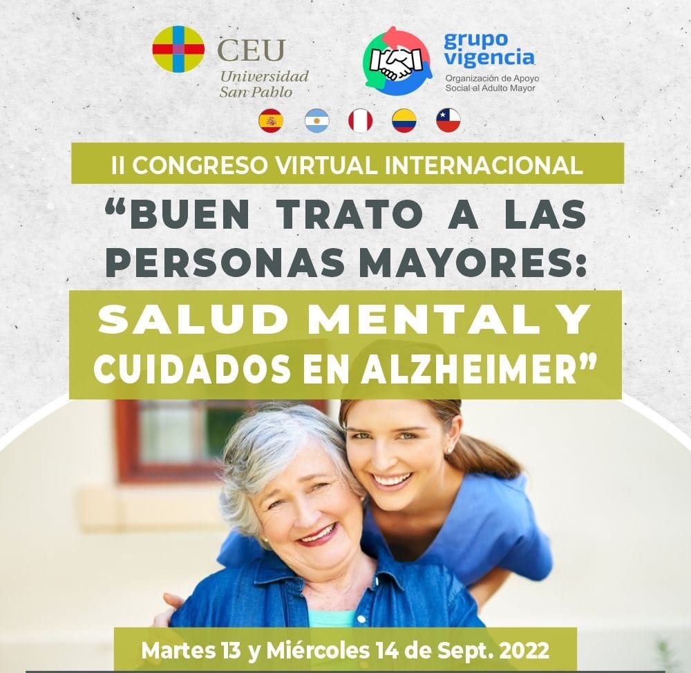II Congreso Virtual Internacional: «Buen trato a Mayores: salud mental y cuidados en Alzheimer»