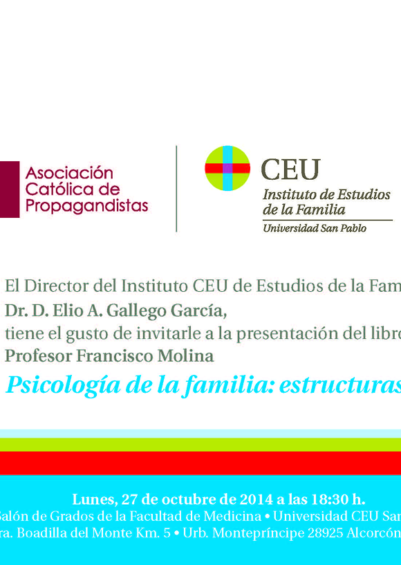 <p>Psicología de la familia: estructuras y trastornos</p>
