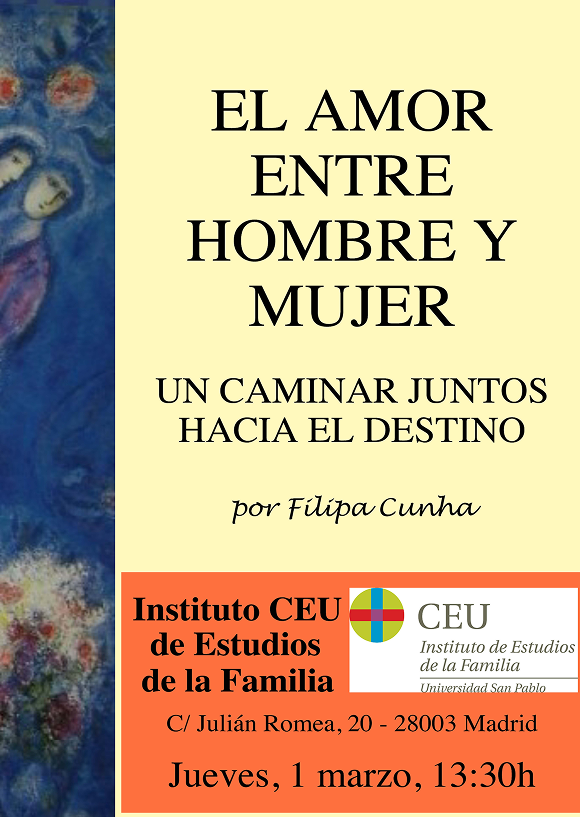 <p>El amor entre hombre y mujer, un caminar juntos hacia el destino</p>
