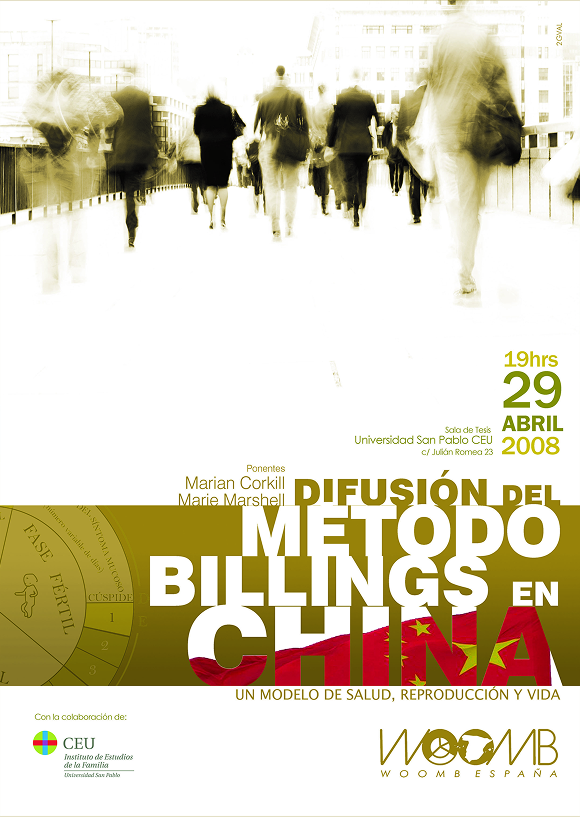 <p>Difusión del Método Billings en China</p>
