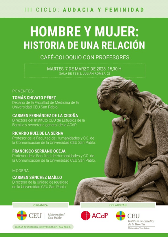 <p>Hombre y mujer: Historia de una relación</p>
