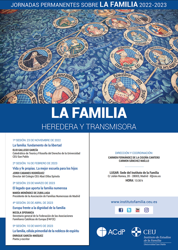 <p>La familia: heredera y transmisora</p>
