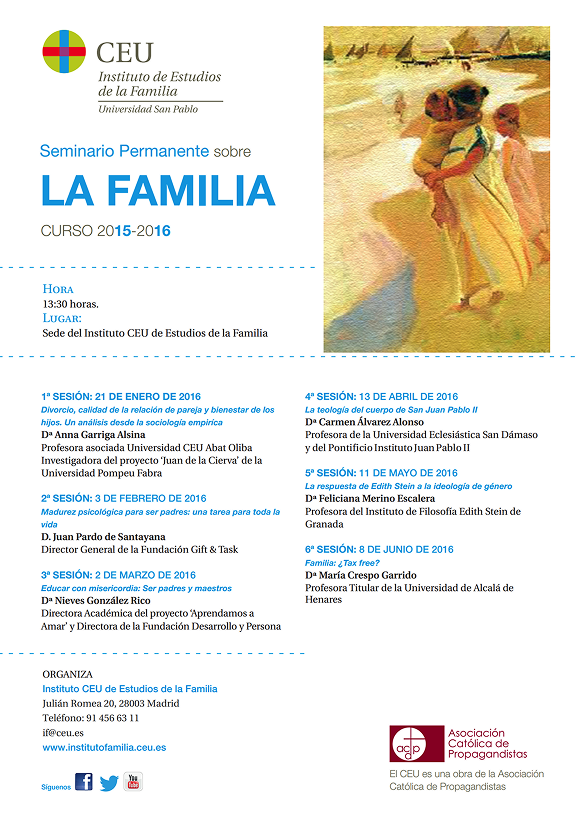<p>La familia</p>
