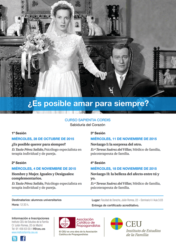 <p>¿Es posible amar para siempre?</p>
