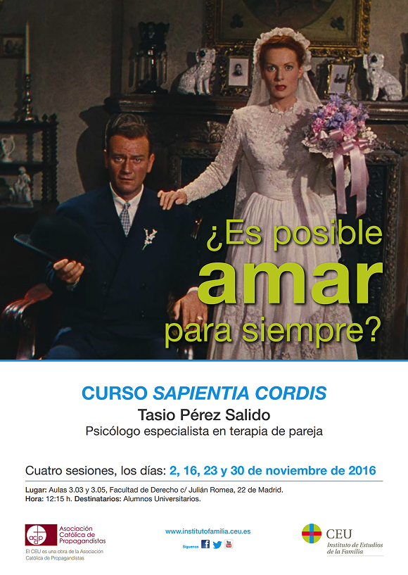 <p>¿Es posible amar para siempre?</p>
