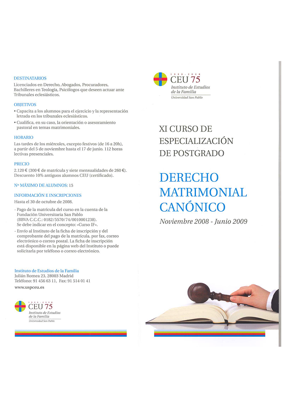 <p>Curso de especialización de postgrado</p>
