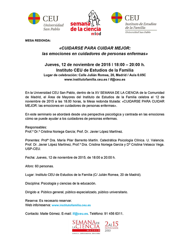<p>Mesa Redonda</p>
