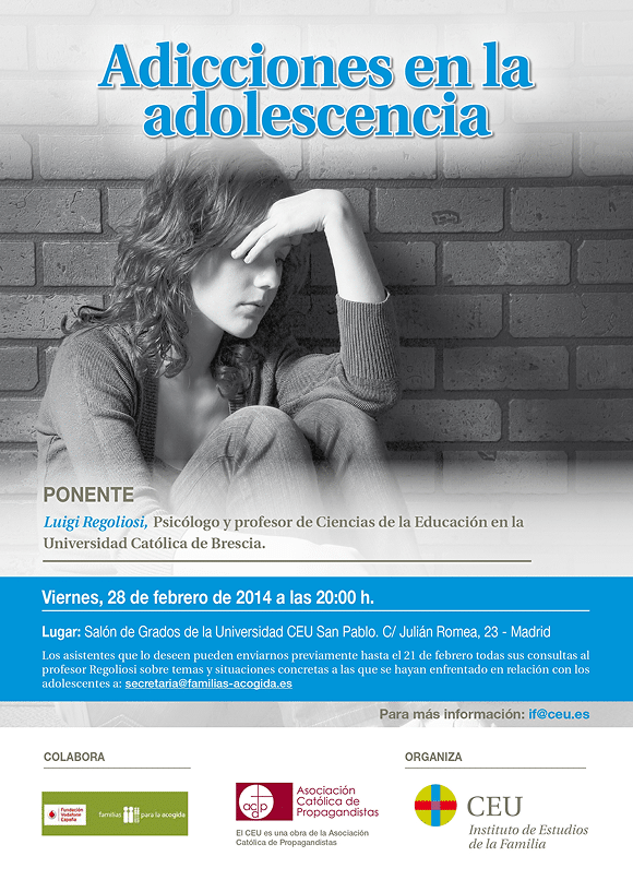 <p>Adicciones en la adolescencia</p>
