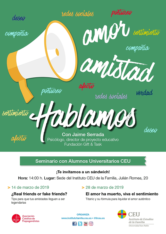 <p>Amor, Amistad</p>
