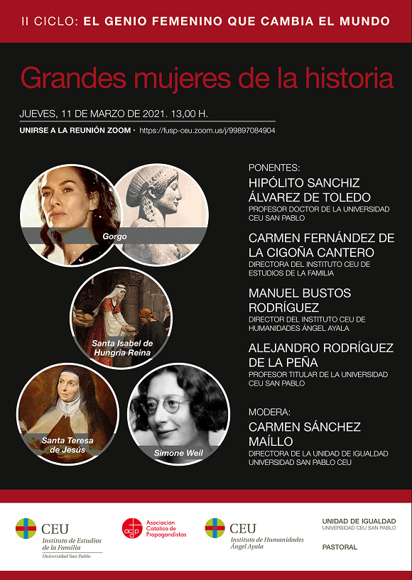 <p>Grandes mujeres de la historia</p>
